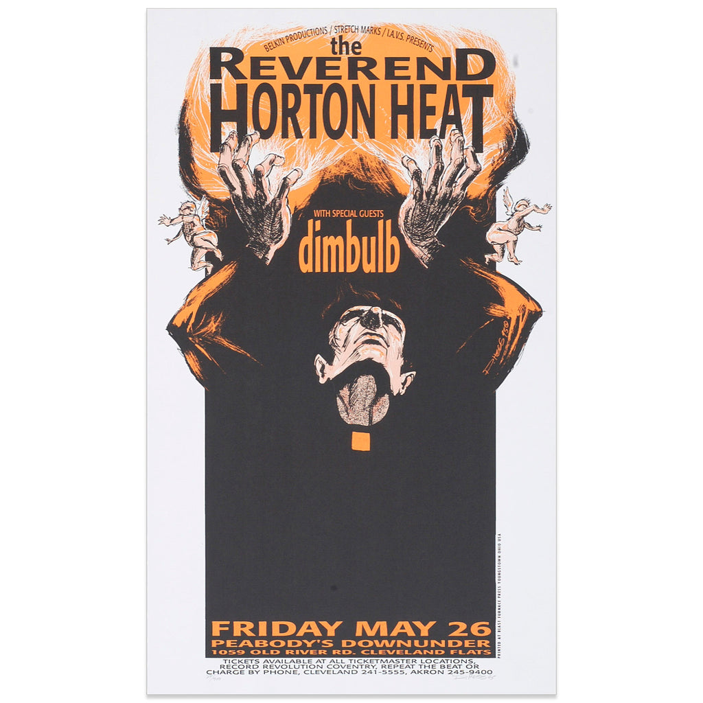 The Reverend Horton Heat w/ Dimbulb - Derek Hess