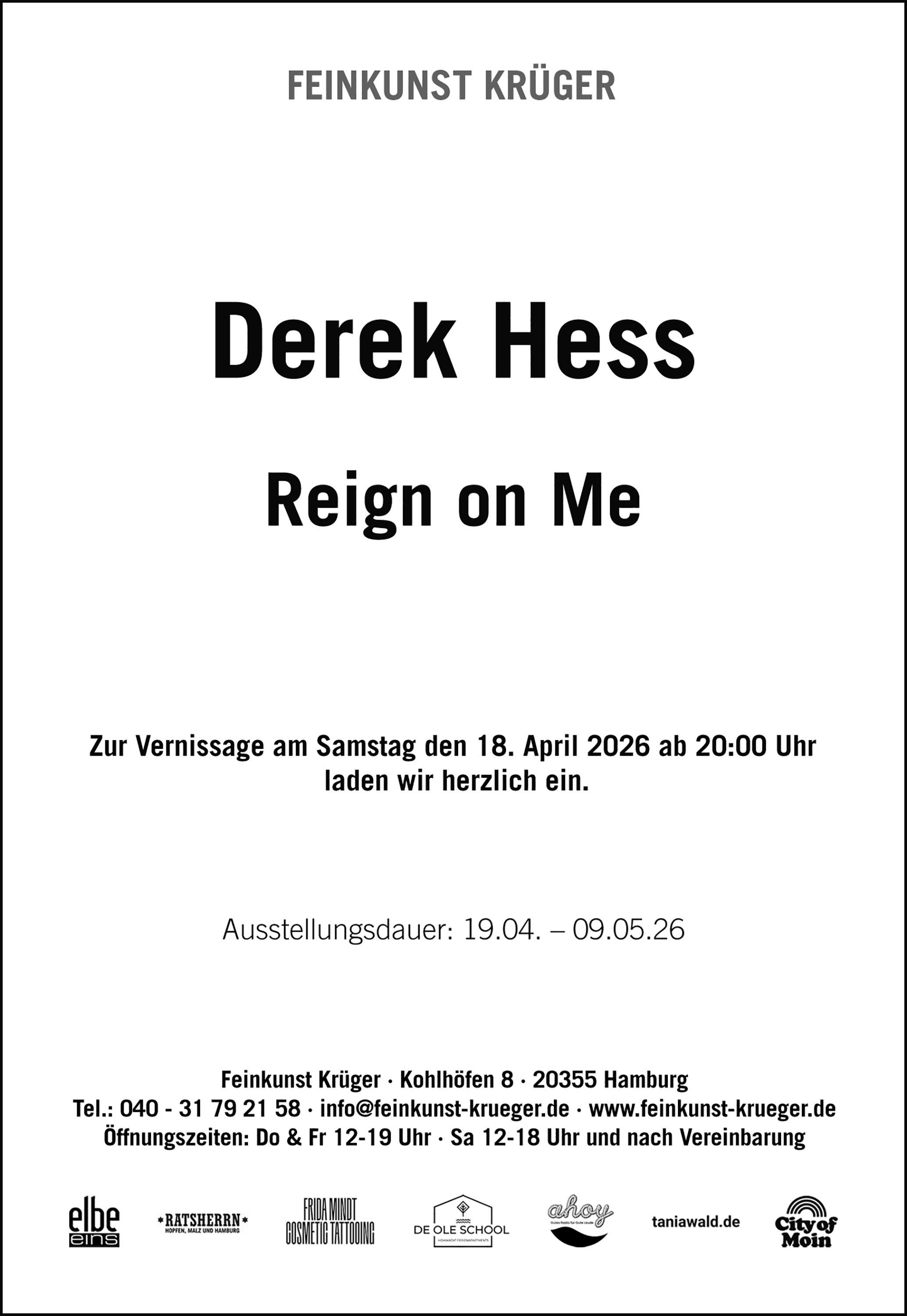 Im coming to Hamburg