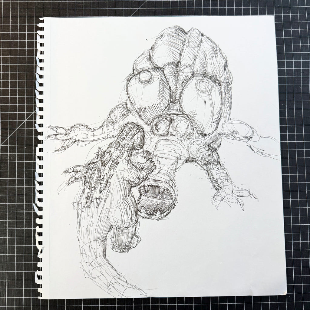 Black and White Illustration #10