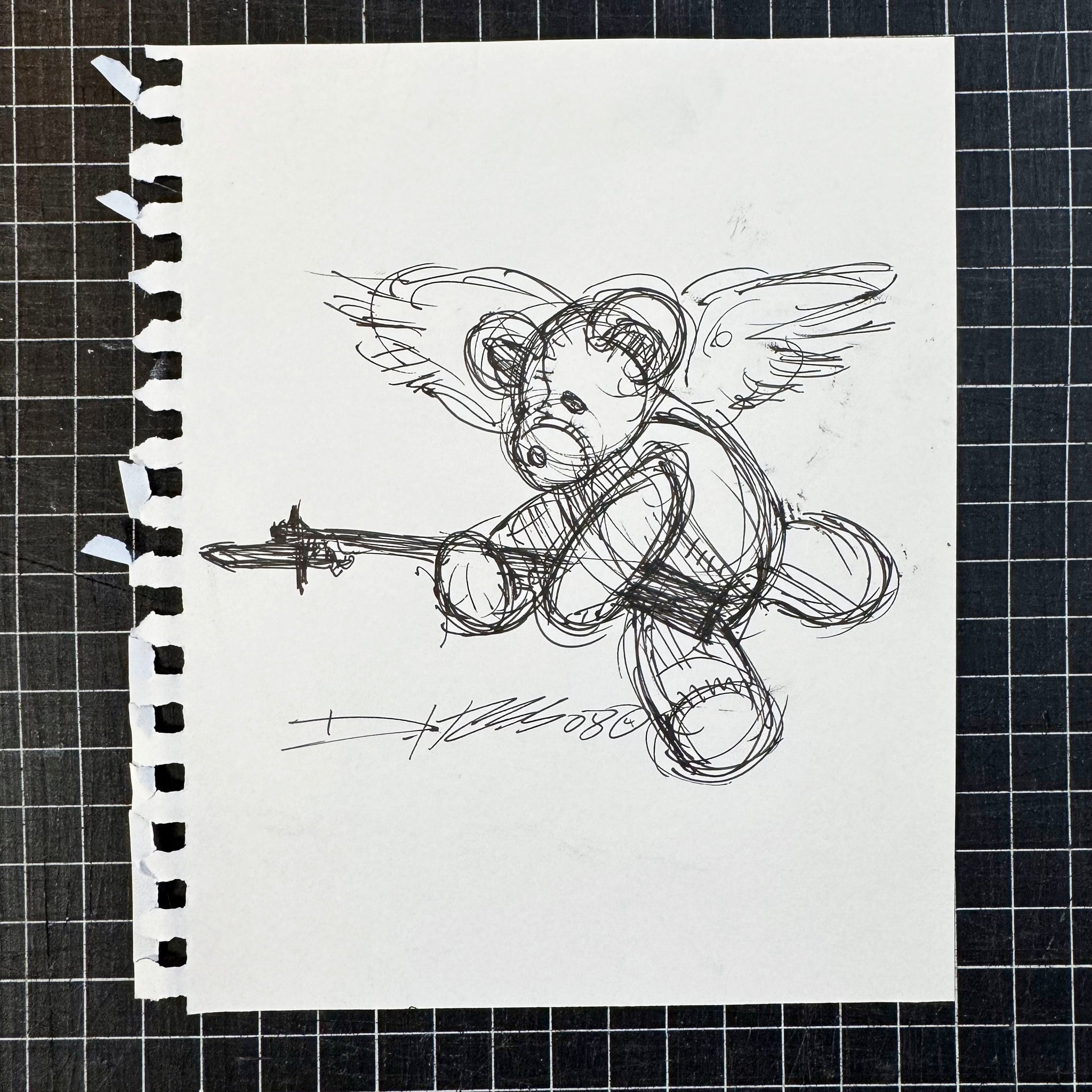 Black and White Illustration #13