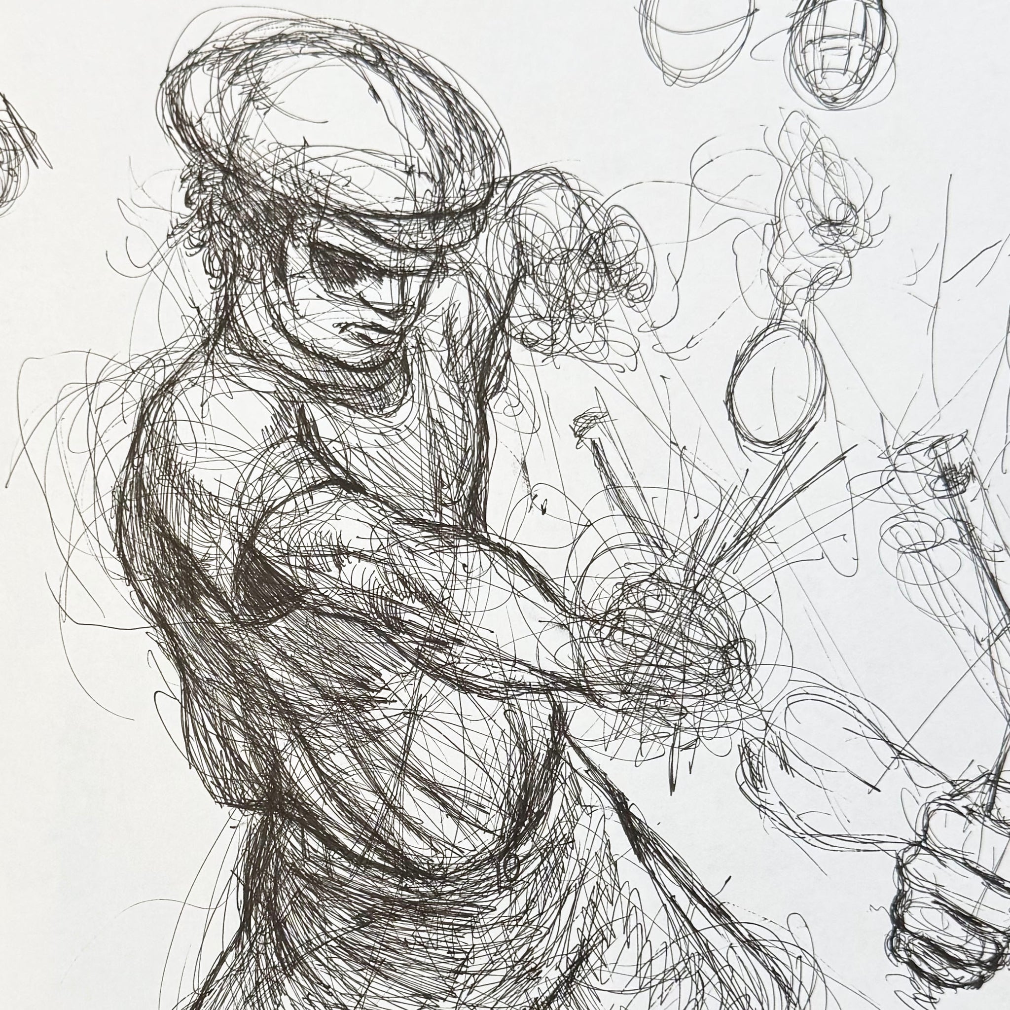 Black and White Illustration #14