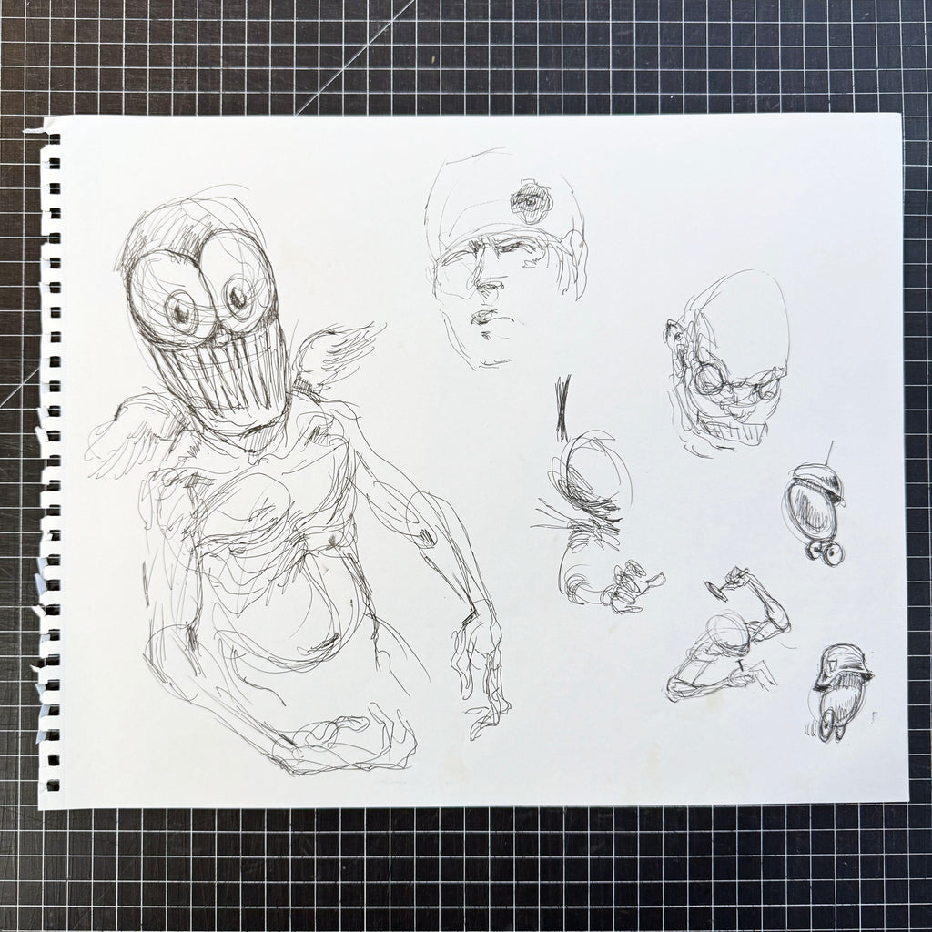 Black and White Illustration #15