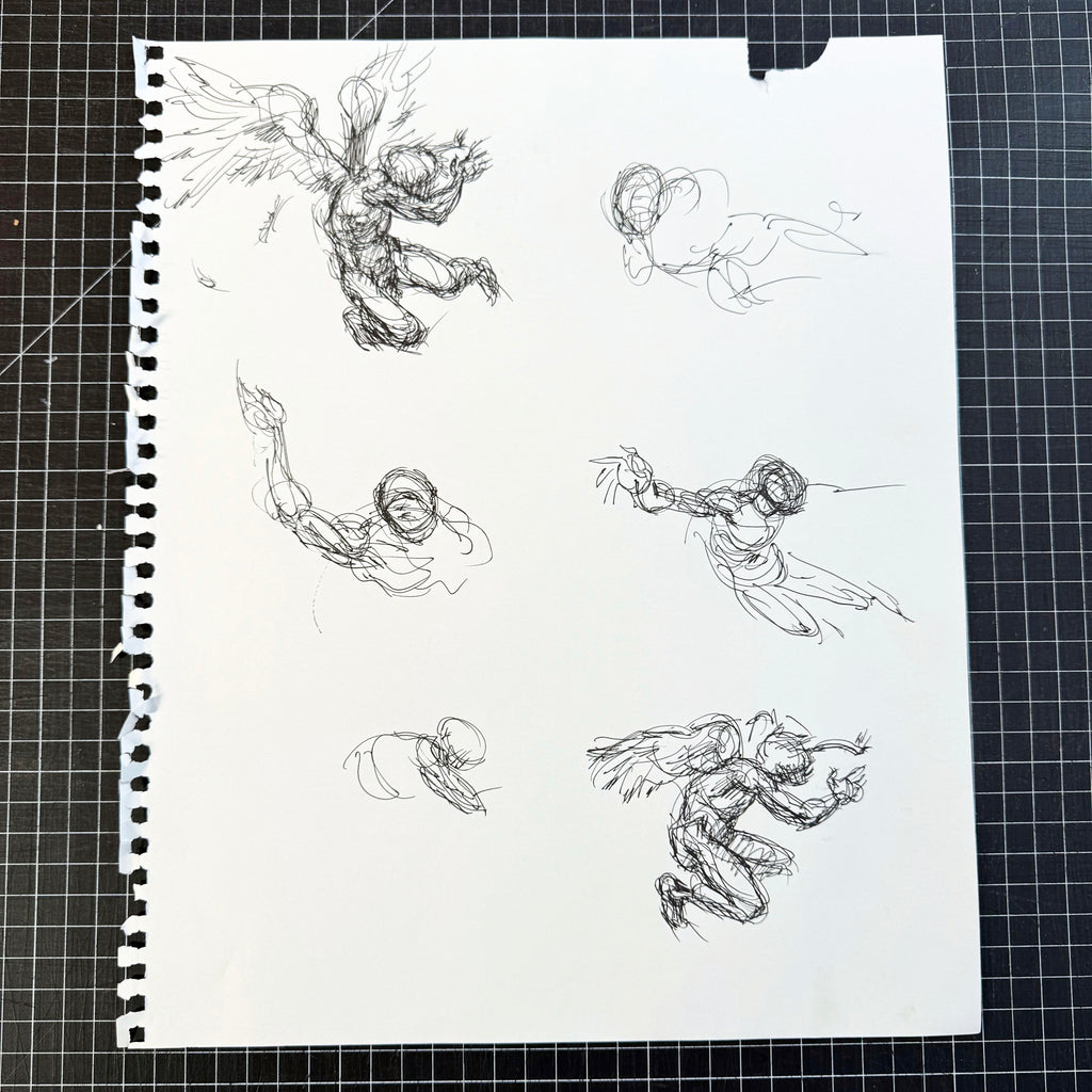 Black and White Illustration #2