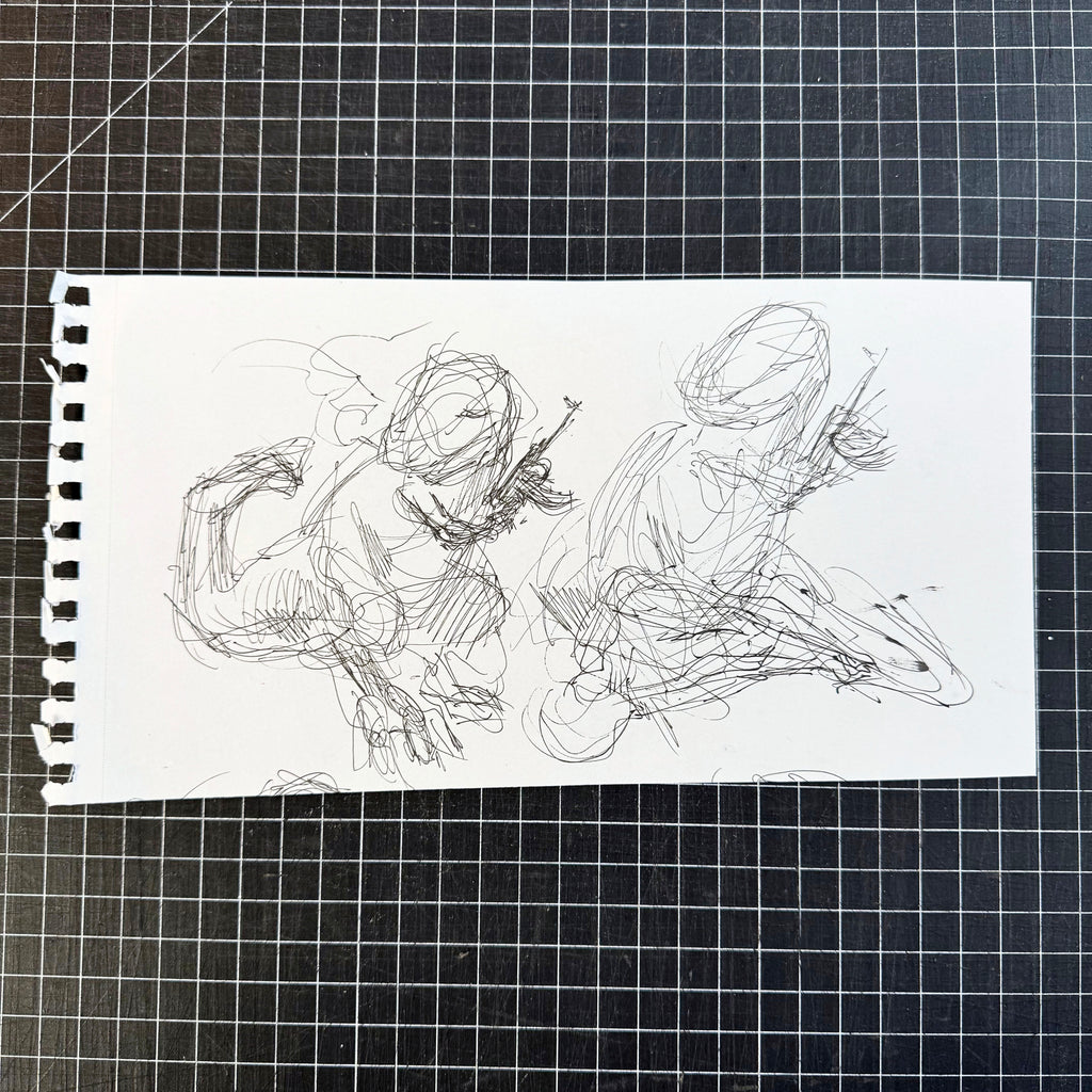 Black and White Illustration #3