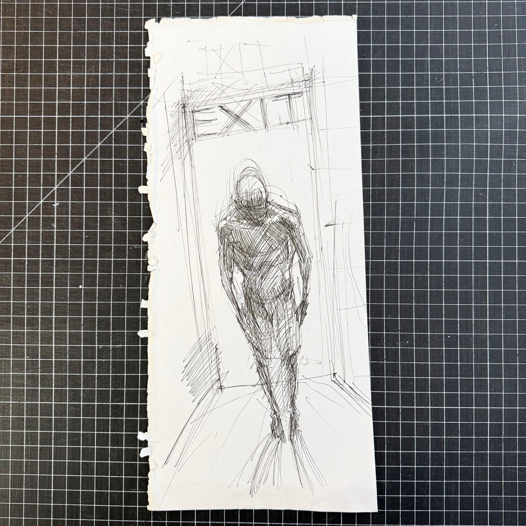 Black and White Illustration #6