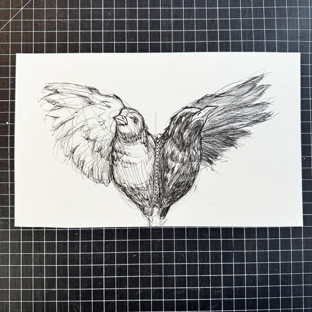 Black and White Illustration #7