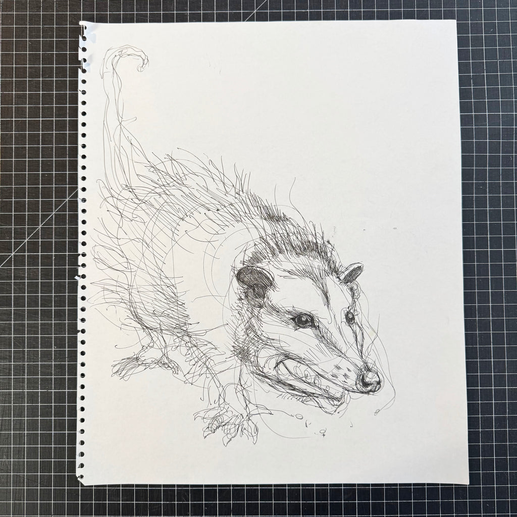 Black and White Illustration #8