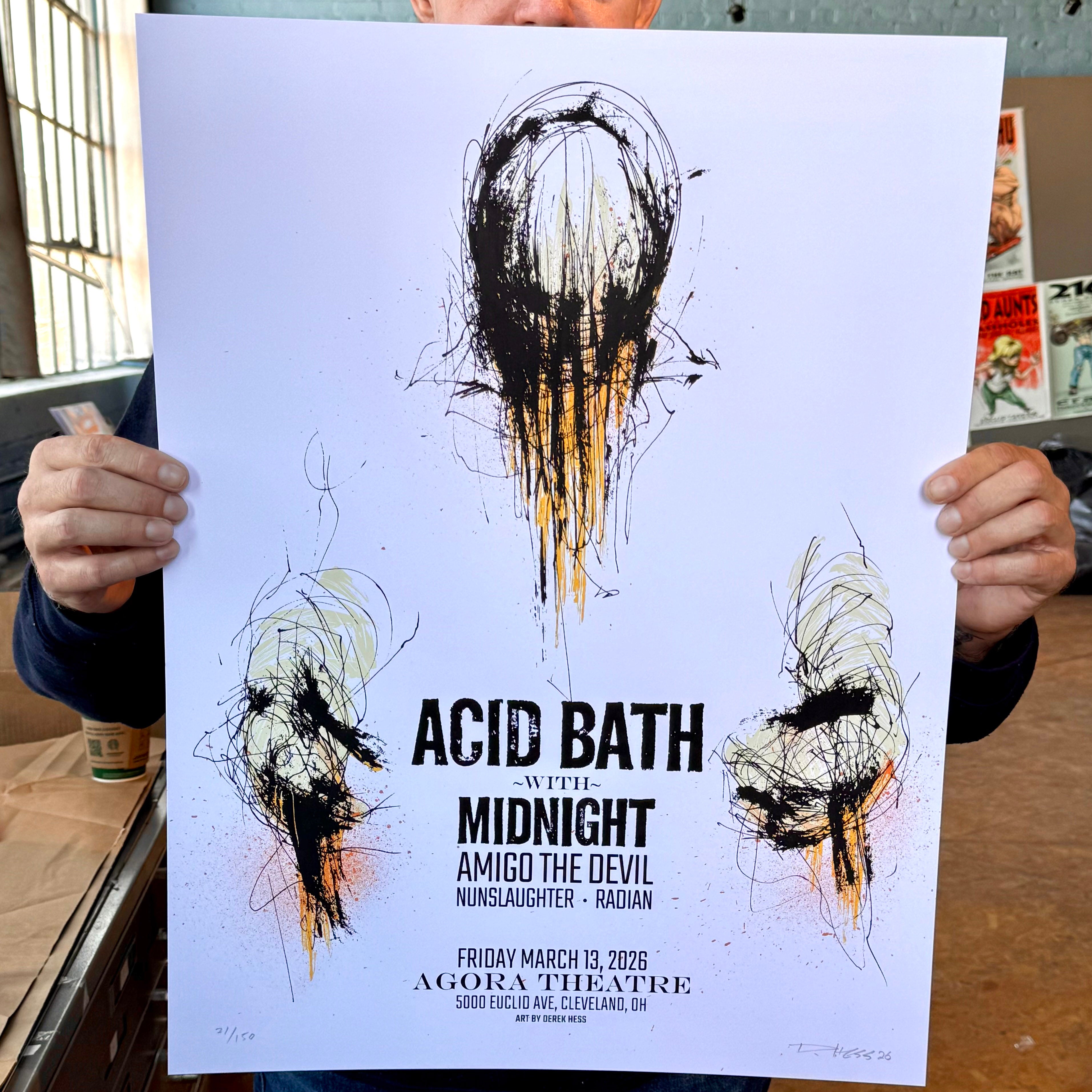 ACID BATH Cleveland OH 2026 – Derek Hess