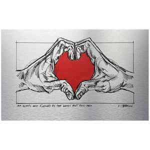 Derek Hess | Greatest Hits | Our Hearts Are Forged by the Hands
