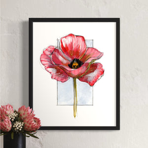 Poppy (August) Print