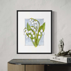 Lily of the Valley (May Flower Print)