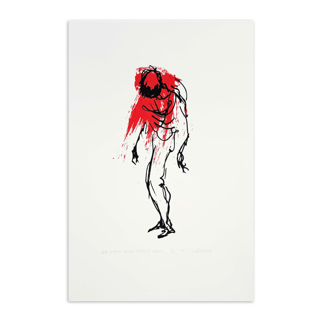 My Words Were Useless Again Silkscreen Print