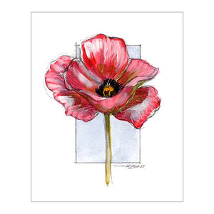 August Poppy #7