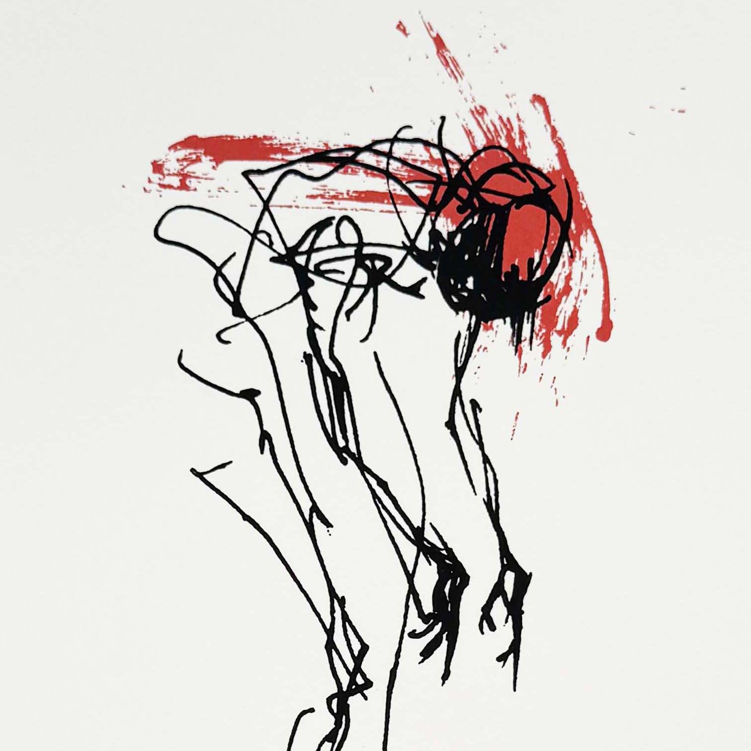 Where I'm At Is Where I Want To Leave Silkscreen Print