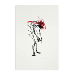 Where I'm At Is Where I Want To Leave Silkscreen Print
