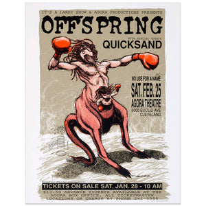 Offspring w/ Quicksand - Derek Hess