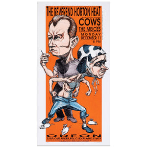 The Reverend Horton Heat w/ The Cows & The Meices - Derek Hess