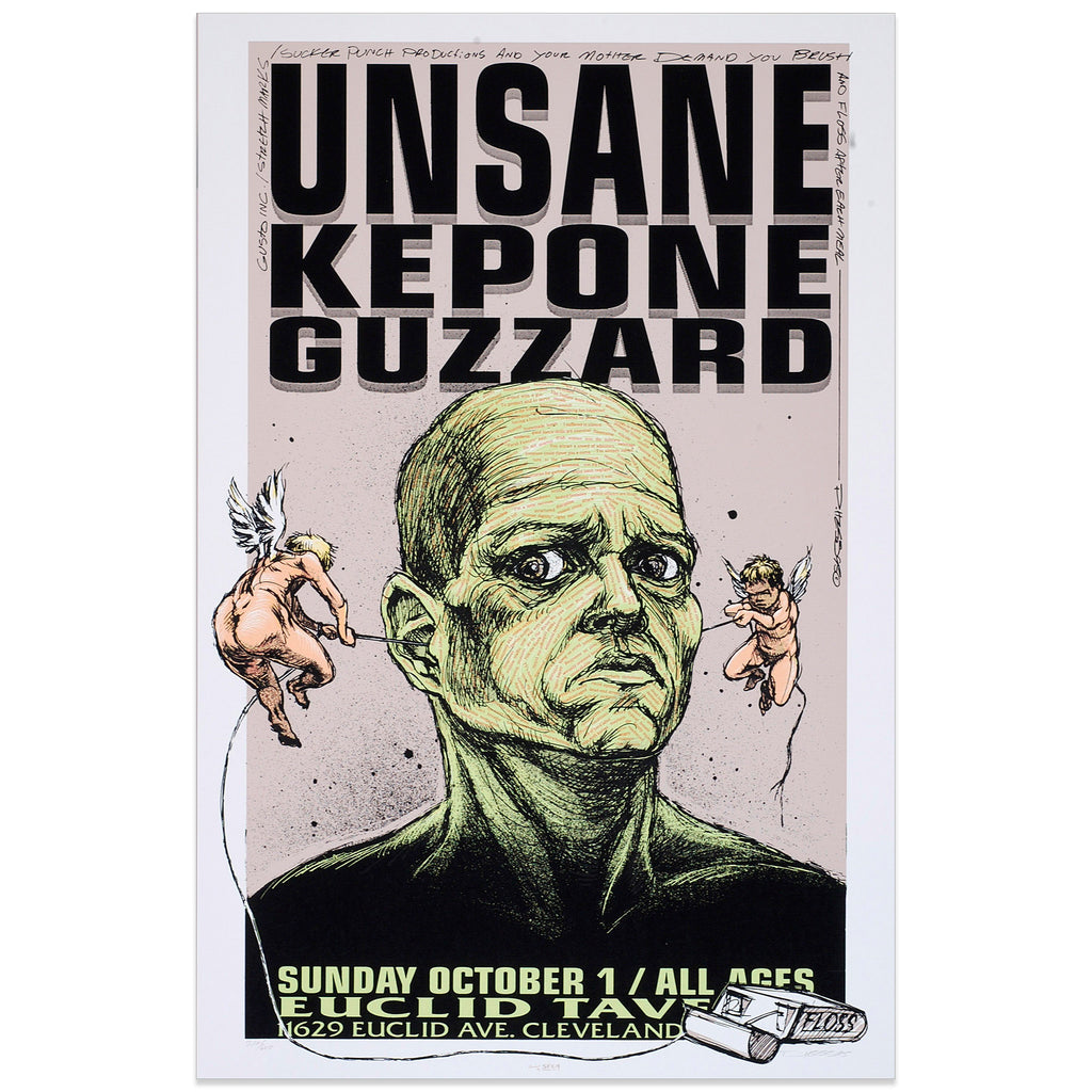 Unsane w/ Kepone & Guzzard - Derek Hess