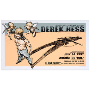 Behind Enemy Lines - Art Show Poster San Francisco - Derek Hess