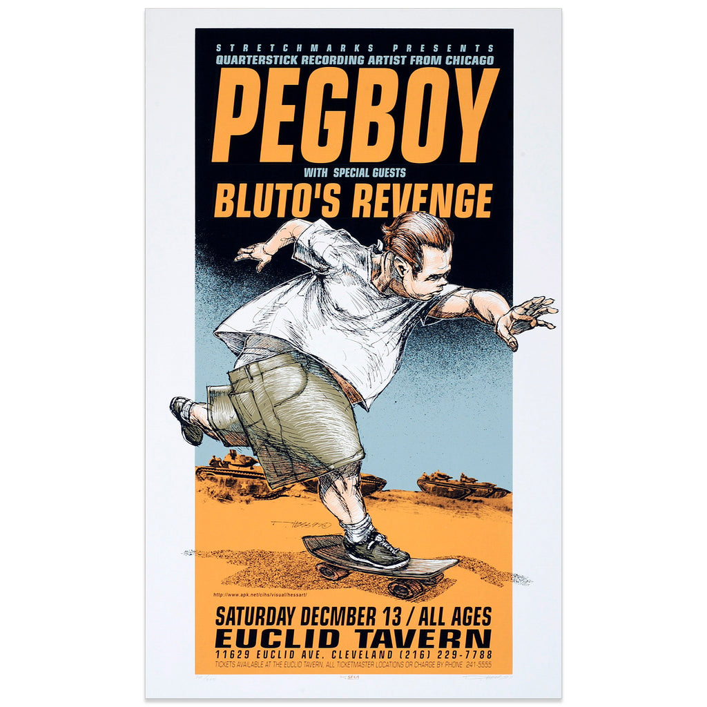 Pegboy w/ Bluto's Revenge - Derek Hess