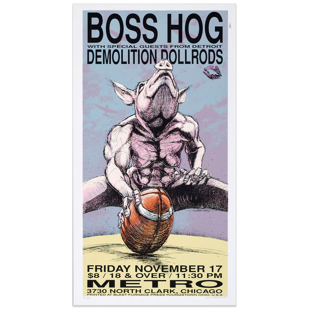 Boss Hog w/ The Demolition Dollrods - Derek Hess