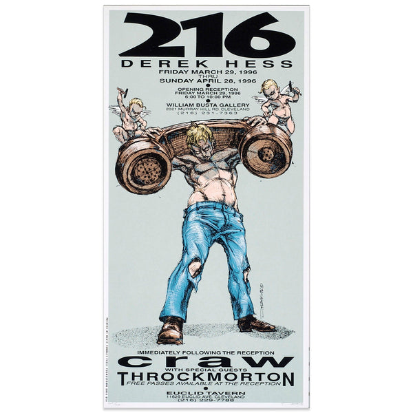 Derek Hess | Concert Art | 216 Concert Poster
