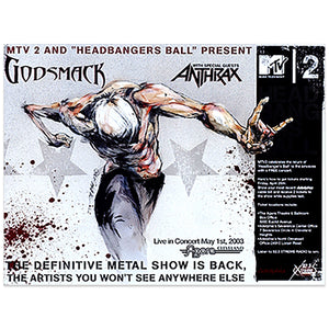 Headbangers Ball featuring God Smack and Anthrax - Derek Hess