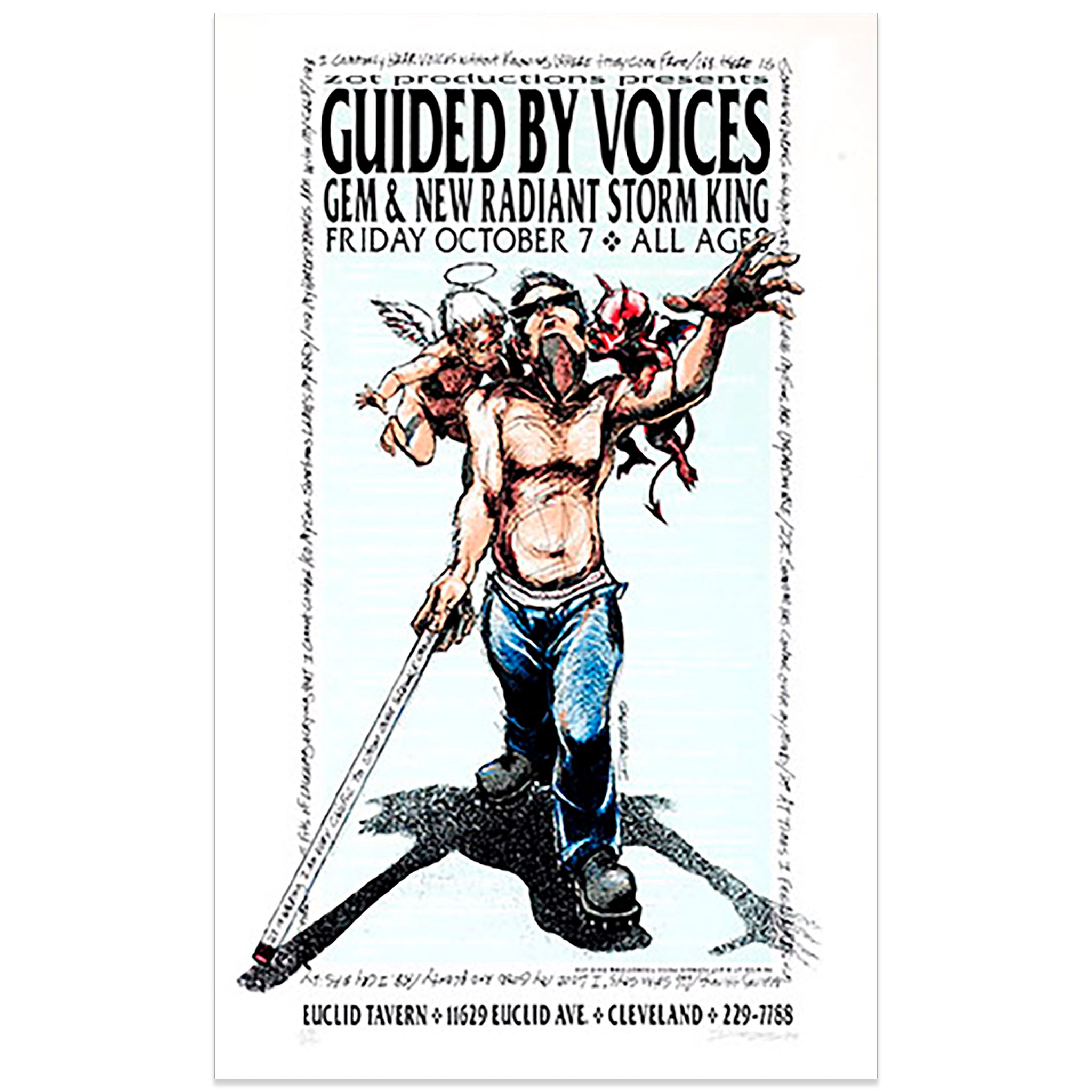 Guided By Voices w/ Gem & New Radiant Storm King – Derek Hess